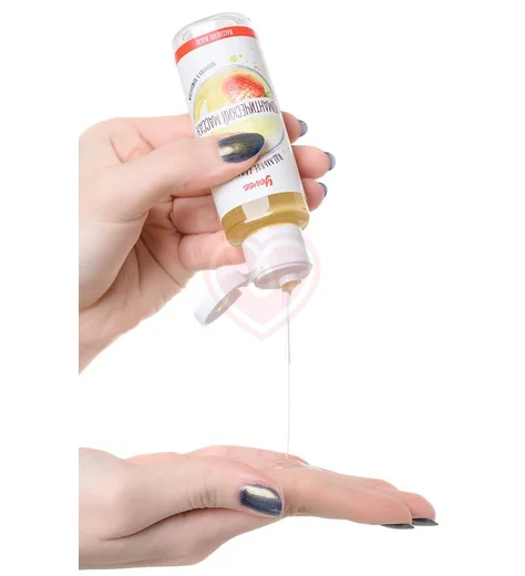 Масло для массажа Yovee Романтический массаж с ароматом клубники и шампанского 50 мл фото 3