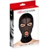 Сетчатая маска Fetish Tentation с отверстиями для глаз и рта чёрная фото 2