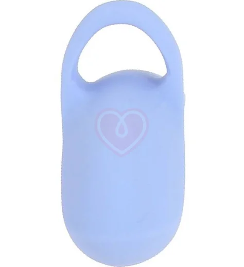 Мини-вибратор на палец Fuzu Sensa Skin Activated Vibe голубой фото 2