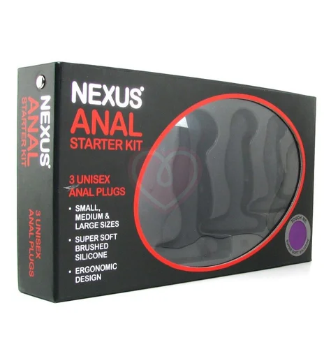 Набор из 3 чёрных вибраторов Nexus Starter Kit фото 4