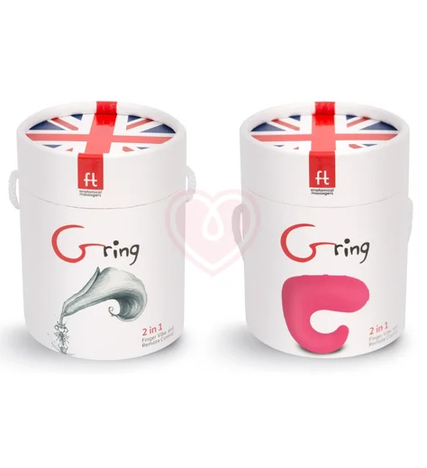 Мини-вибратор на палец Gvibe Gring розовый фото 5