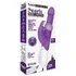 Вибратор хай-тек с шариками Pearls Rabbit фиолетовый фото 4