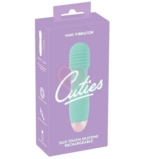Мини вибратор Cuties зелёный фото 4