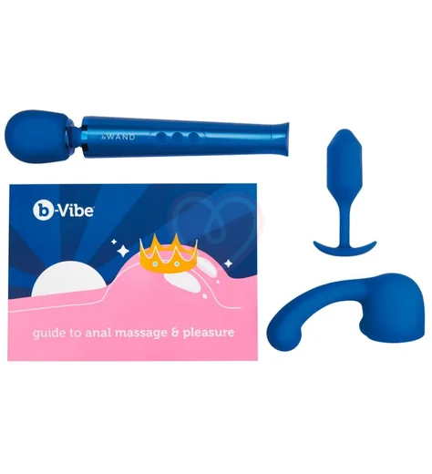 Набор b-Vibe и Le Wand с массажёром и игрушками для анального секса фото 4