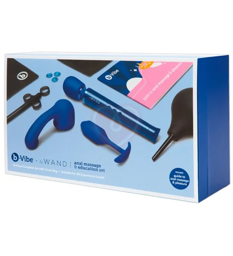 Набор b-Vibe и Le Wand с массажёром и игрушками для анального секса фото 5
