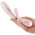 Вибратор с клиторальным стимулятором, подогревом и приложением Satisfyer Hot Lover жемчужный фото 3