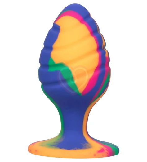 Рельефная цветная пробка на присоске Cheeky Swirl большая фото 2