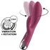 Вибратор-кролик с ротацией Satisfyer Spinning Rabbit 1 бордовый фото 5