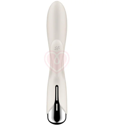 Вибратор-кролик с ротацией Satisfyer Spinning Rabbit 1 бежевый фото 2
