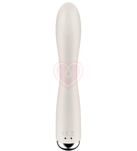 Вибратор-кролик с ротацией Satisfyer Spinning Rabbit 1 бежевый фото 3
