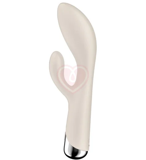 Вибратор-кролик с ротацией Satisfyer Spinning Rabbit 1 бежевый фото 4