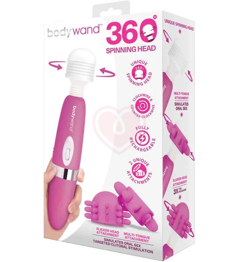 Массажер с вращающейся головкой и насадками BodyWand фото 2