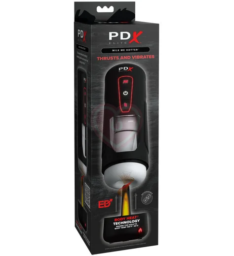 Автоматический мастурбатор с функцией нагрева Milk Me Hotter фото 4