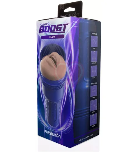 Мастурбатор Fleshlight Boost Blow Brown ротик фото 6