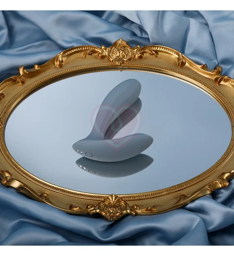 Вибратор Svakom Erica с управлением от приложения голубой фото 5