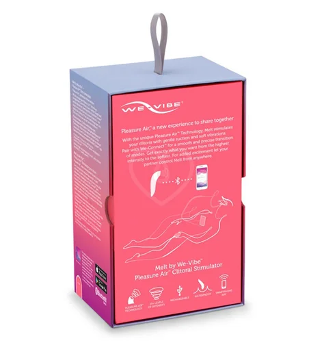 Вакуумный стимулятор для пар We-Vibe Melt розовый фото 8