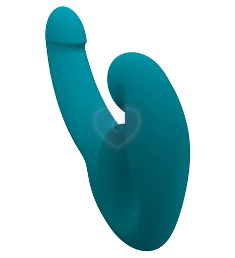 Безремневой страпон Fun Factory Share Lite тёмно-бирюзовый фото 3