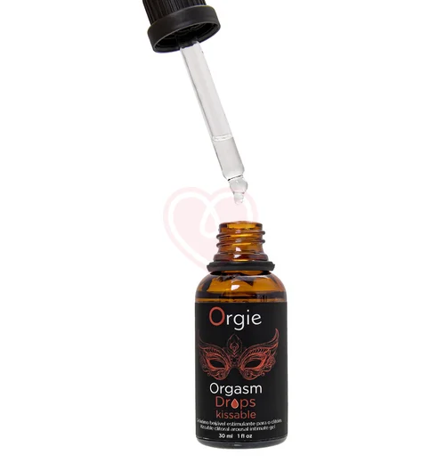 Возбуждающее масло для клитора Orgie Orgasm Drops Kissable 30 мл фото 2