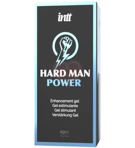 Возбуждающий мужской гель Intt Hard Man Power 15 мл фото 3