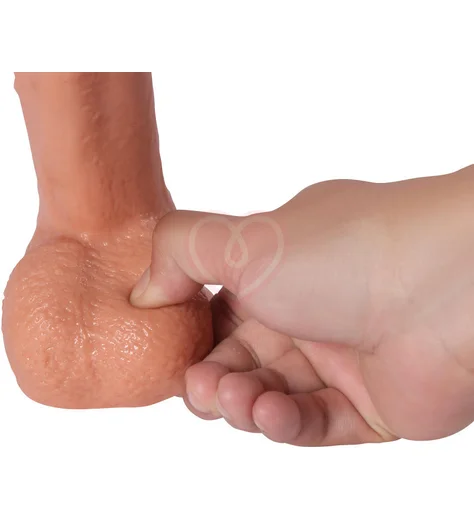 Реалистичный вибратор Real на присоске с пультом фото 13