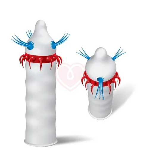 Презерватив Luxe exclusive Летучий голландец с усиками 1 шт фото 2