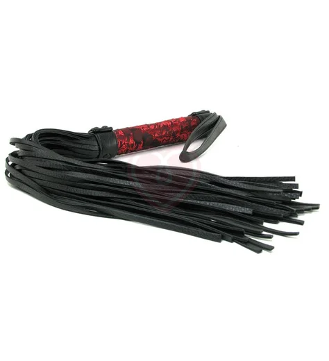 Плётка с атласной ручкой Scandal Flogger фото 3