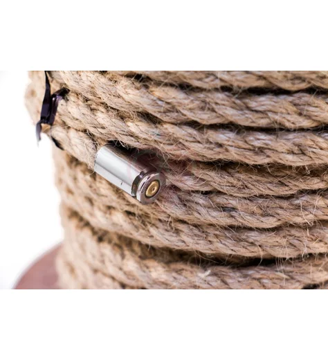 Джутовая верёвка для шибари на катушке 10 м фото 2