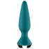 Анальная вибропробка Satisfyer Plug Ilicious 1 с приложением зелёная фото 4