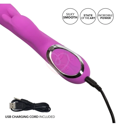 Вибратор-кролик с ротацией Enchanted Bunny лиловый фото 5