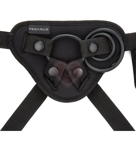 Рельефный вибрострапон с пультом Pegasus Curved Ripple розовый фото 3