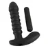 Анальный стимулятор рельефный Black Velvet фото 3