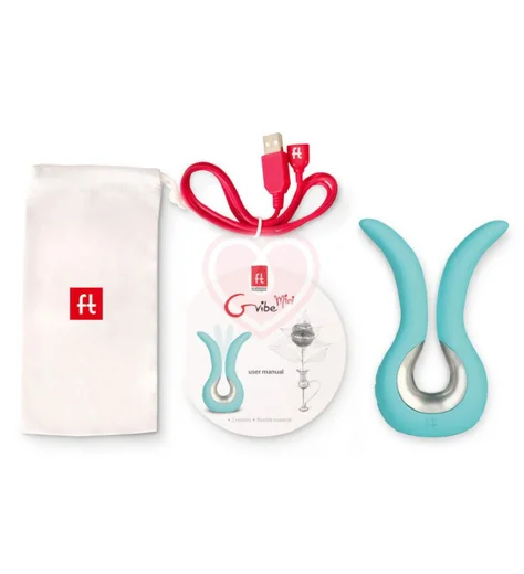 Вибратор Gvibe Mini синий фото 3