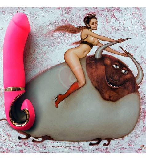 Анатомический вибратор Gvibe Gjay розовый фото 4