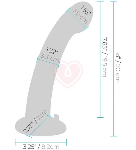 Изогнутый вибрострапон Pegasus с пультом управления 20 см синий фото 4