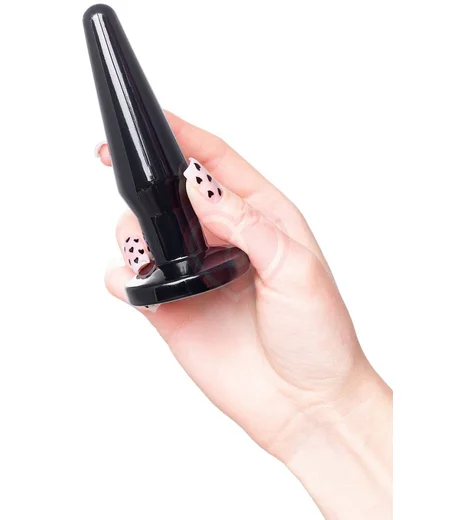 Анальная пробка Toyfa Popo Pleasure Gemini α чёрная фото 3