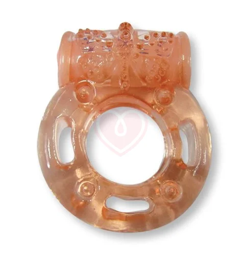 Комплект презерватив и виброкольцо Luxe Vibro Бешеная Гейша 1 шт фото 3