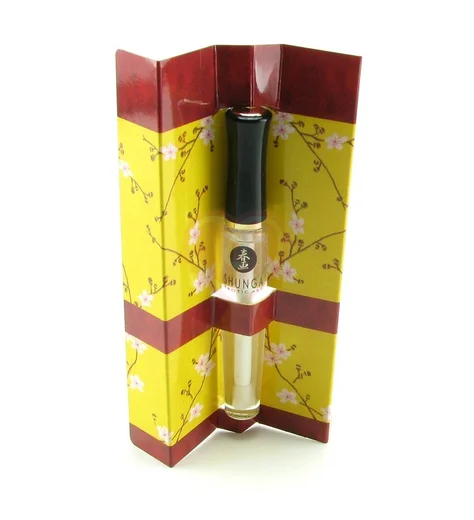 Блеск для губ для орального секса Shunga Клубника и шампанское 10 мл фото 5