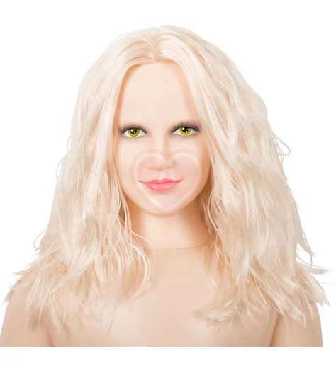 Кукла надувная с вибрацией и 2 любовными отверстиями Hot Lucy Lifesize Love Doll фото 2