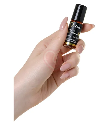 Блеск для губ с вибрирующим эффектом Orgie Sexy Vibe Electric Fellatio 10 мл фото 2