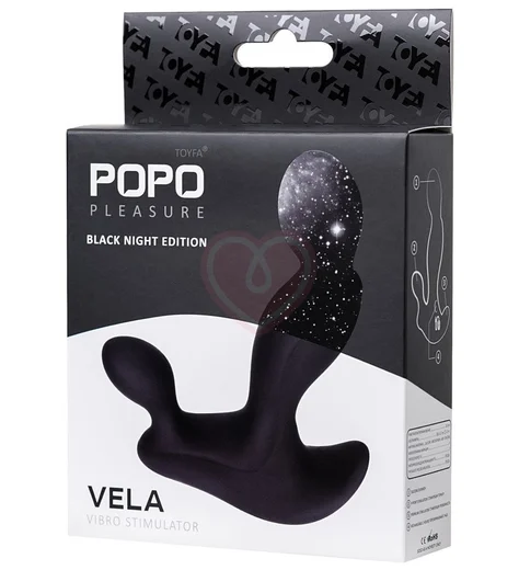 Стимулятор простаты Popo Pleasure Vela чёрный фото 2