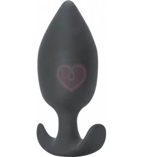 Анальная пробка со смещенным центром тяжести Spice It Up Insatiable серая фото 3