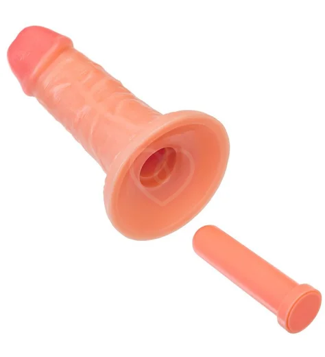 Реалистичный фаллоимитатор на присоске RealStick Caliber 14-4 телесный фото 4