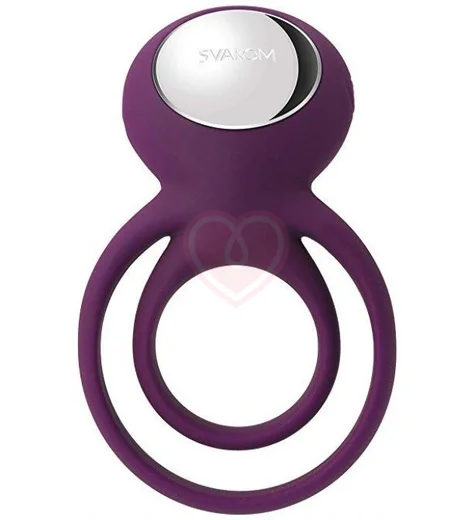 Эрекционное виброкольцо со стимуляцией клитора Svakom Tammy фиолетовое фото 2