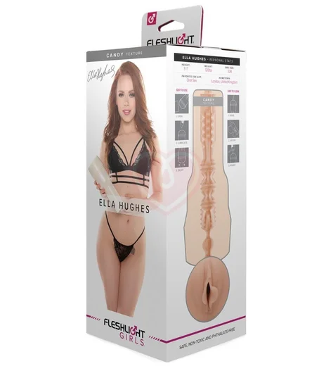 Мастурбатор Fleshlight Signature Ella Hughes Candy копия вагины фото 2