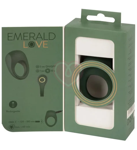 Виброкольцо Emerald Love Luxurious фото 3