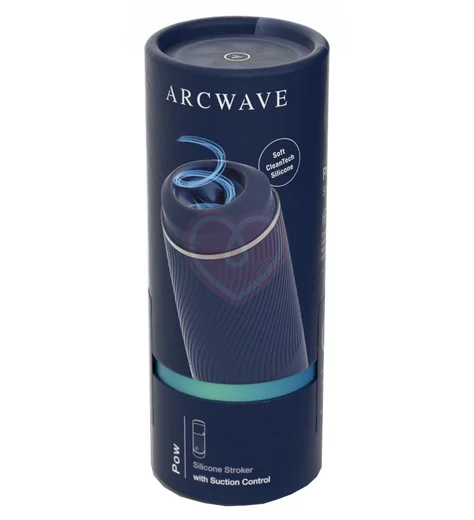 Мастурбатор с эффектом вакуума Arcwave Pow синий фото 2