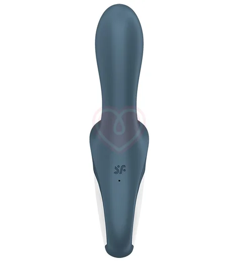 Анальный расширяемый вибратор Satisfyer Air Pump Booty 2 серый фото 3