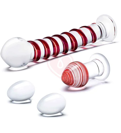 Набор стеклянных игрушек Glas Mr.Swirly фото 2