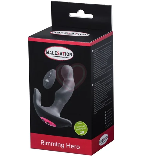 Вибростимулятор простаты с пультом Malesation Rimming Hero фото 2