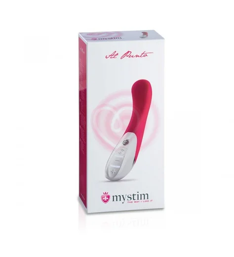 Вибратор для G точки Mystim Al Punto розовый фото 2